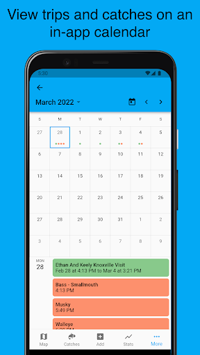 Screenshot of Anglers' Log - Fishing Journal