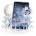 Cover Image of 下载 Winter Snowfall Launcher Theme  APK
