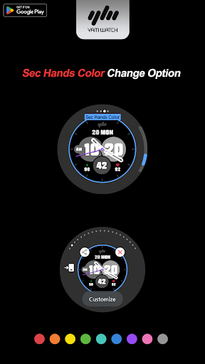 YamWatch Analog 5 screenshot 5