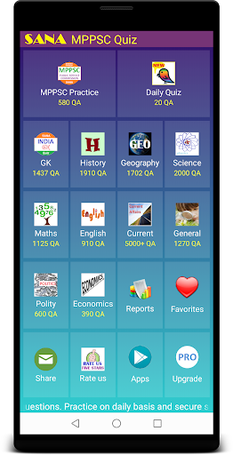 Android application MPPSC Exam Prep screenshort