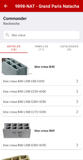 IBAT ACHAT CHANTIER Screen 3