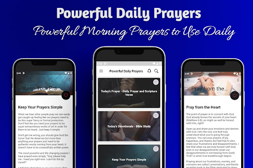 Android application Powerful Daily Prayers screenshort