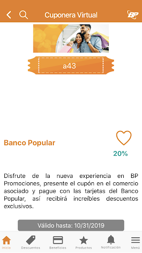 BP Promociones Screenshot