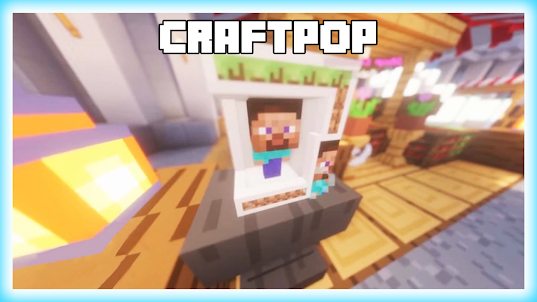 Craft Pop Mod for Minecraft