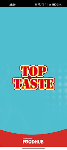 Android application Top Taste screenshort