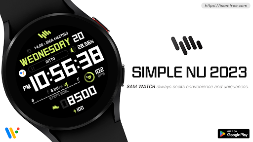 Android application SamWatch Simple Nu 2023 screenshort