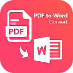 Cover Image of ดาวน์โหลด PDF to Word Convert : Convert  APK