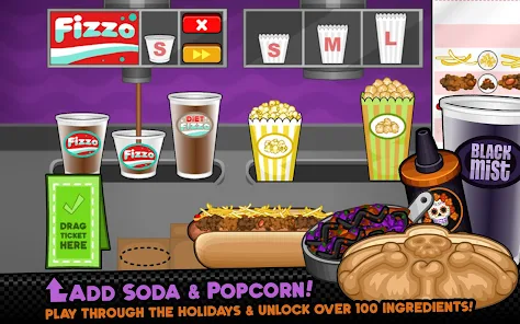 PAPA'S HOT DOGGERIA free online game on