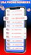 screenshot of USA Phone Number