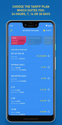 MTX Connect eSIM for travel