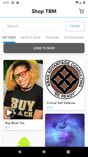 Shop TBM Screen 2