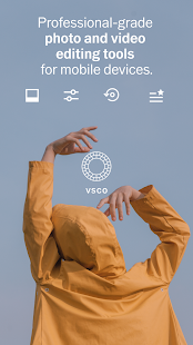 VSCO: Captura de tela do editor de fotos e vídeos