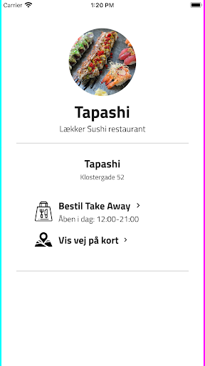 Tapashi - Lækker Sushi restaur Screen 2