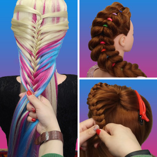 Hairstyles Step By Step  Icon