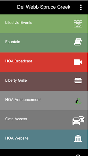 Android application Del Webb Spruce Creek screenshort