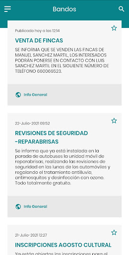 Casas del Monte Informa Screen 3