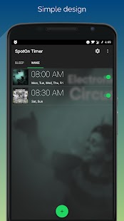 SpotOn - Sleep & Wake Timer for Spotify Screenshot