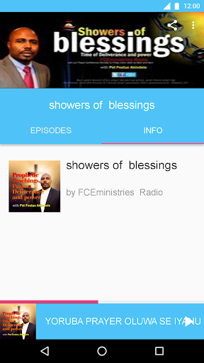 SHOWERS OF BLESSINGS Screen 2
