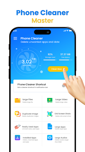 Android application Phone Cleaner & Junk Cleaner screenshort