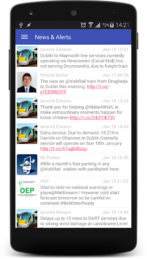 Train Times Ireland Screen 3