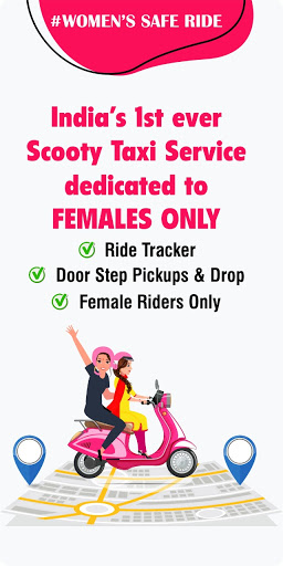 Android application She Scooty - Female Taxi screenshort