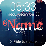 Wave Name Lock Screen icon