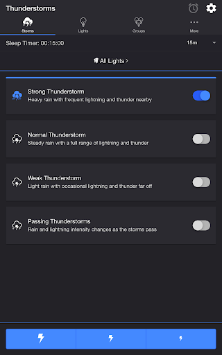 Thunderstorm for Hue screenshot 6