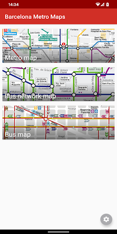 Barcelona Metro Map (Offline)のおすすめ画像1