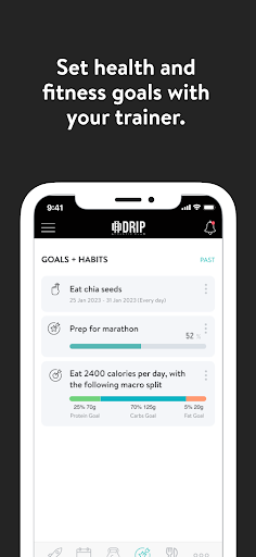 Screenshot of Drip Athletic Club