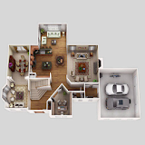 home floor plan icon