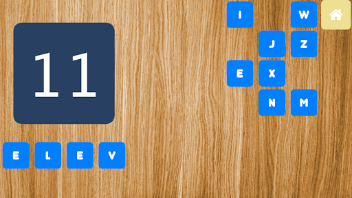 Numbers in english and italian Screen 2
