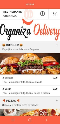Restaurante Organiza Screen 2
