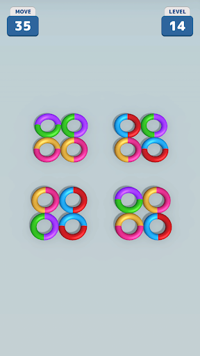 Android application Hoop Loop - Color Match screenshort