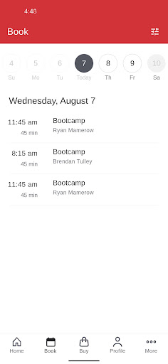 Fitness 120 Screen 2