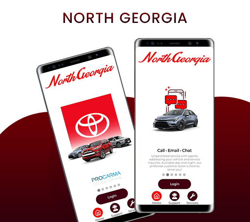 Android application North Georgia Auto Care screenshort