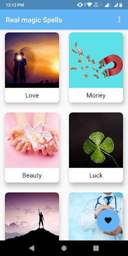 Android application Powerful Real Magic Spells screenshort