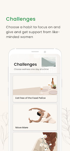 Social habit tracker for women Screen 2