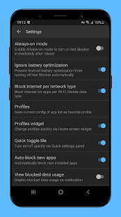 Net Blocker - Firewall per app Screenshot
