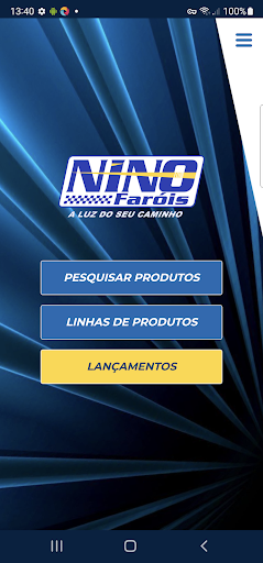 Android application Nino Faróis screenshort