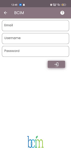 Android application BCIM screenshort