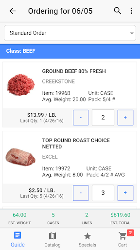 Da Vinci Foods Express Screen 3