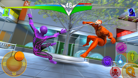 Street Fight Spider Hero 3D