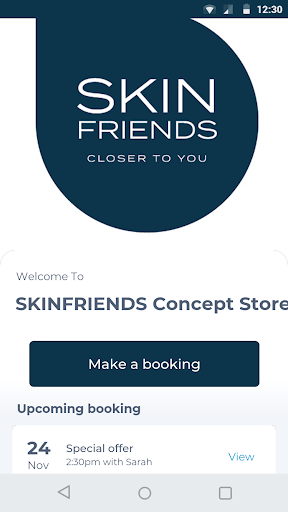 Android application SKINFRIENDS Concept Store screenshort