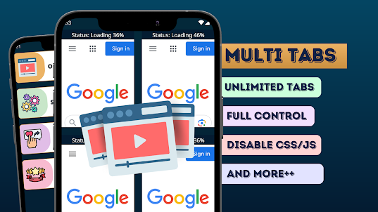 Multi Tabs View Browser 2023