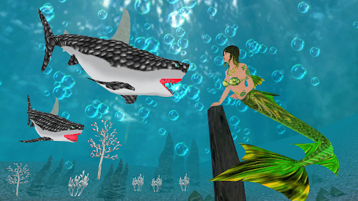 Mermaid Simulator Sea Queen 3d Screen 2