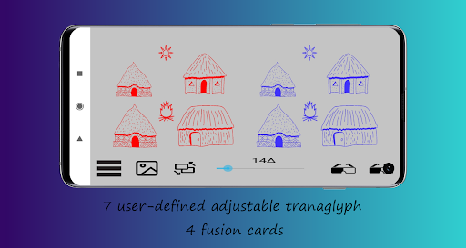 Android application Vision Therapy: Convergence screenshort