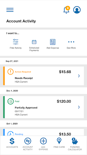 Android application Charter Benefits Mobile App screenshort