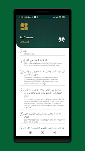 Android application Way Golden Djaya screenshort