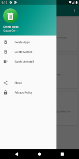 Delete apps - Uninstall apps Screenshot