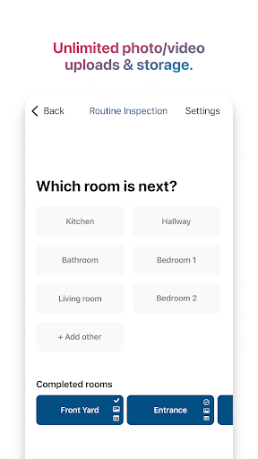 myInspections Screen 3